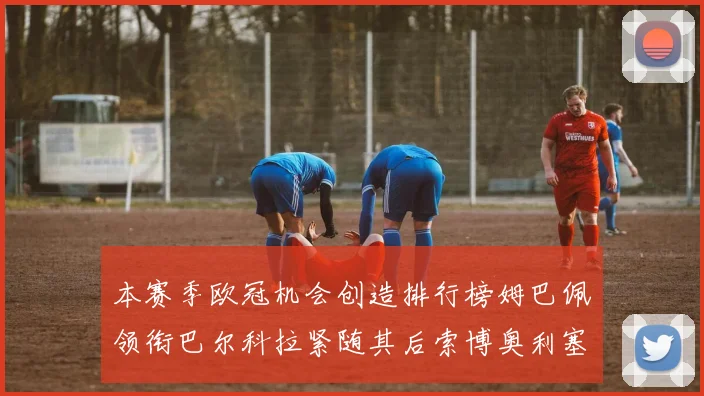 本赛季欧冠机会创造排行榜姆巴佩领衔巴尔科拉紧随其后索博奥利塞表现出色